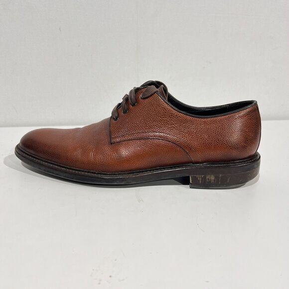 To Boot New York Adam Derrick Mens 10 Shoes Brown Leather Lace Up Oxford 1382 - Picture 5 of 13